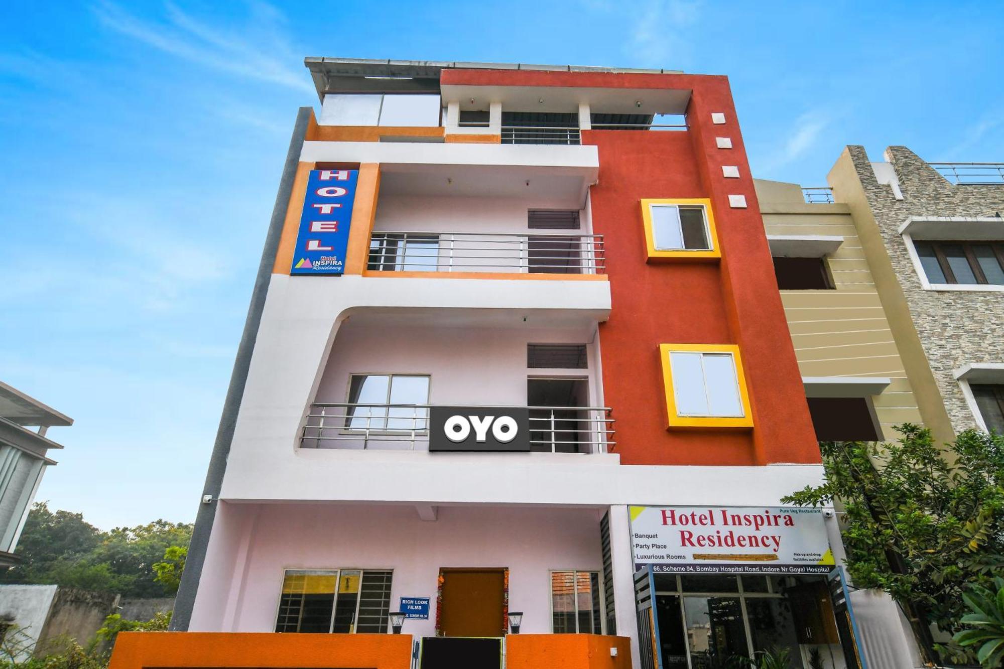 Oyo Hotel Inspira Residency Індаур Екстер'єр фото